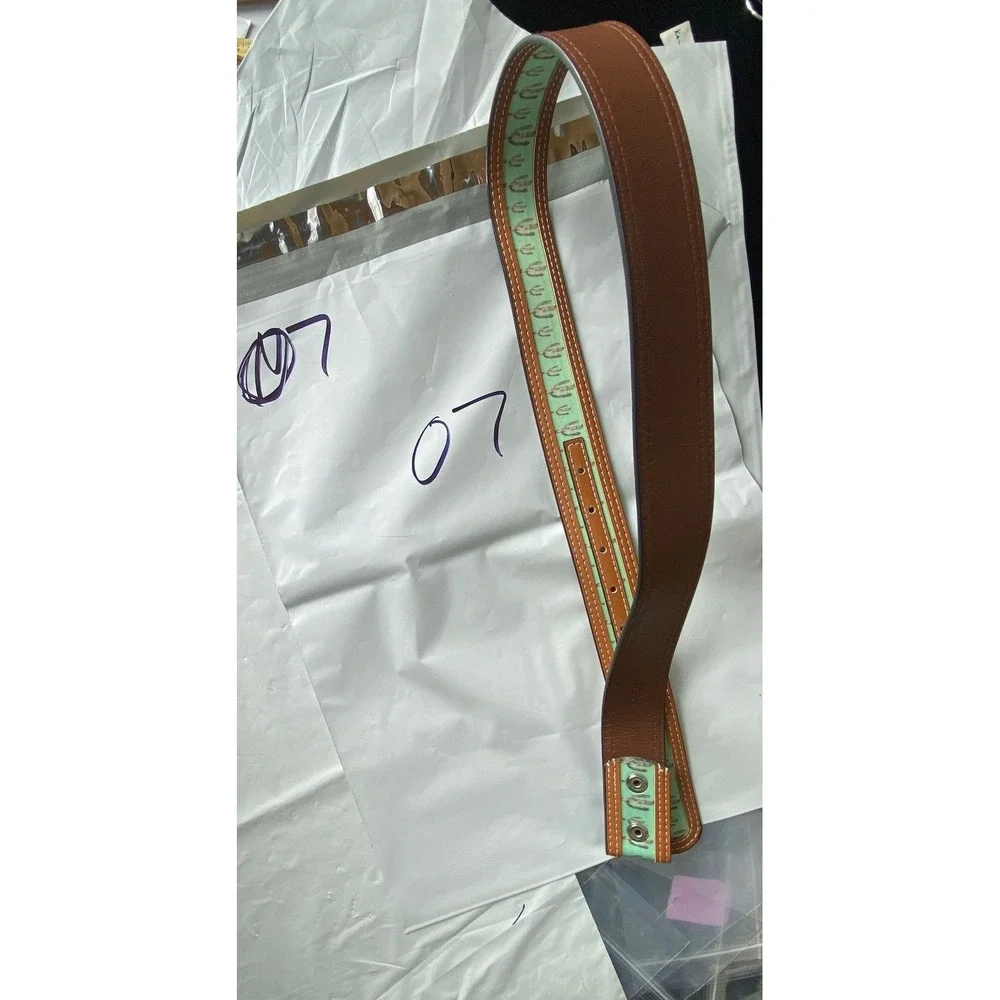 Mens‎ Leather Belt Brown Casual Dress Work Belt
